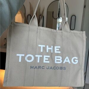 Marc Jacobs Large Canvas Tote Bag